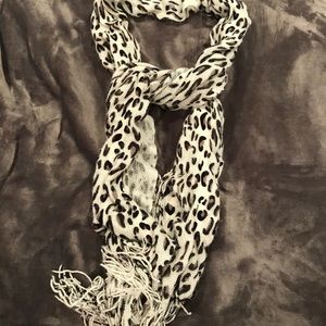 Black and White Scarf